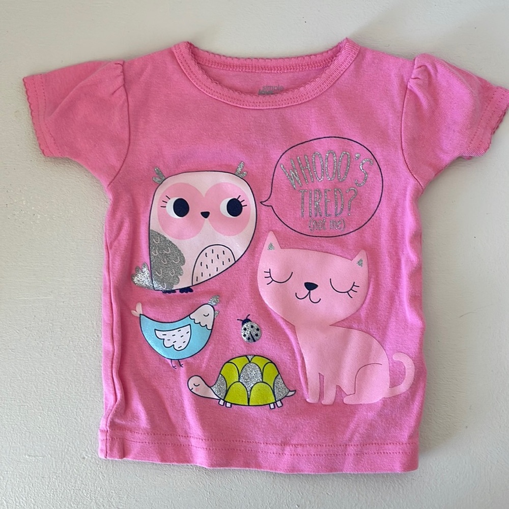 Simple Joy by Carter’s Top. Size 6-9 mos.